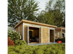 Abrigo com painéis LP® SmartSide® - 11.5m² / 530x279xH237 cm - M905C-TUNDRA GREY