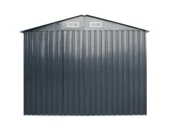 Abrigo de jardim MANSO com 5,2 m² em aço galvanizado - Cinza