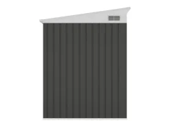 Abrigo de jardim metal adossado em aço galvanizado antracite 3,15 m² - DAXTON