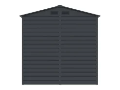 Abrigo de jardim metal em aço galvanizado antracite 4,15 m² ADELMO