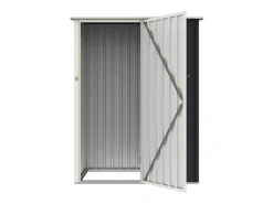 Abrigo de jardim metálico "Vega II" - 1,35 m² - Cinza