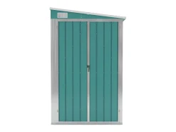 Abrigo Suspenso para Jardim em Aço Galvanizado Verde - 118x100x178 cm