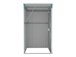 Abrigo Suspenso para Jardim em Aço Galvanizado Verde - 118x100x178 cm