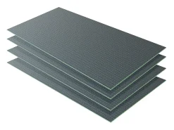 AICA XPS Tile Backer Board, placa de isolamento à prova d'água, painel de construção, 1250x600x10mm; 4 peças/conjunto
