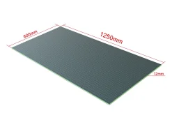 AICA XPS Tile Backer Board, placa de isolamento à prova d'água, painel de construção, 1250x600x12mm; 5 peças/conjunto