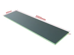 AICA 2500x600x40mm XPS Tile Backer Board, placa de isolamento à prova d'água, painel de construção
