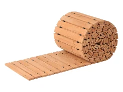 Alameda de Jardim SucceBuy, Direita em Madeira, 7,3 m x 43 cm, Extensível, Fabricado em Cedro Tratado sob Pressão, Terraços ou Durante Reuniões