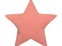 Almofada decorativa Estrela Berlingot Terracota 40 x 40 cm Motivos Metalizados