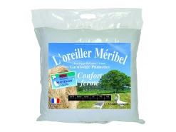 Almofada DODO natural firme com penas - 60 x 60 cm - MERIBEL