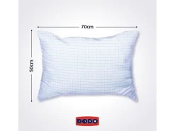 Almofada Média 50 x 70 cm Proteção Total Anti-Ácaros e Anti-Piolhos