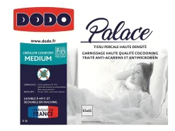 Almofada Percale Anti-Ácaros PALACE - Conforto Médio 65 x 65 cm