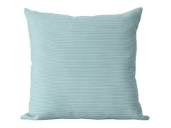 Almofada quadrada veludo turquesa 45x45 cm - DUNE