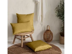 Almofada retangular 30x50cm Nauru veludo verde anis