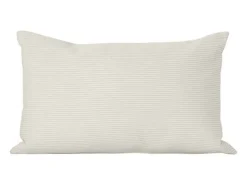 Almofada retangular 30x50cm veludo bege Dune