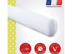 Almofada VANCOUVER 90 cm Antiácaros Poliéster Pele de Pêssego
