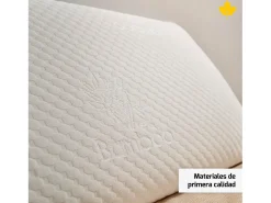 Almofada Viscoelástica Descansin | 135 cm | Efeito nuvem | Tecido de bambu | Alivia Tensões | Capa Dupla