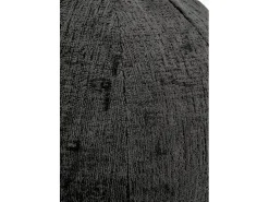 Almofada 37x37x37 cm preta Leith LET76BL
