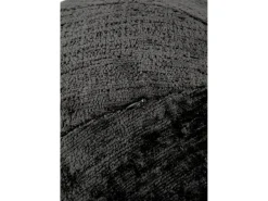 Almofada 37x37x37 cm preta Leith LET76BL