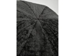 Almofada 37x37x37 cm preta Leith LET76BL