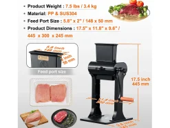 Amaciador de Carne Manual SucceBuy, Utensílio de Cozinha em Aço Inoxidável