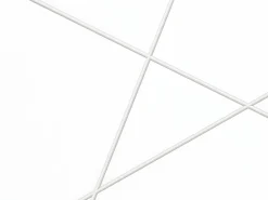 Aparador - 4 portas e 4 prateleiras - Cor: lacado a branco - CANTIANO
