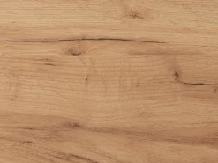 Aparador 4 portas e 4 nichos com LEDs natural claro e antracite - IDESIA