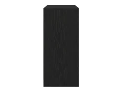 Aparador c/ gavetas e portas 70,5x34x74,5 cm carvalho preto