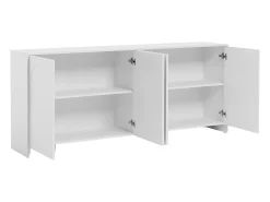Aparador com 4 portas - Branco - NALYRA da Maison Céphy
