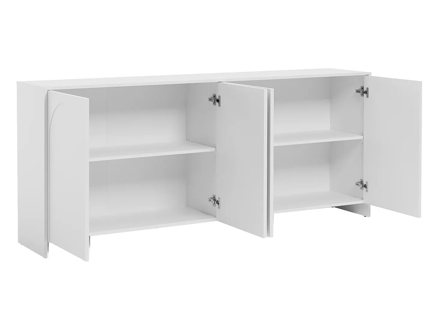 Aparador com 4 portas - Branco - NALYRA da Maison Céphy