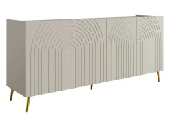 Aparador com 4 portas bege - NORSIM de Pascal Morabito