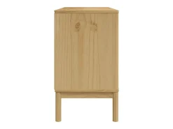 Aparador FLORO 114x43x74 cm pinho maciço castanho mel