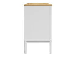 Aparador FLORO 114x43x74 cm pinho maciço branco