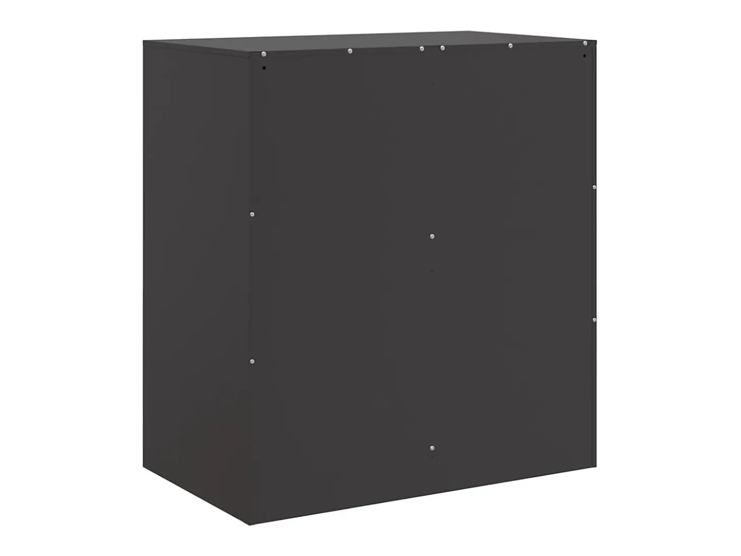 Aparador 67x39x73 cm aço preto