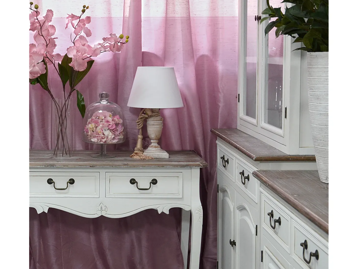 Aparador 90x190x40 cm branco Rimini White RIW01