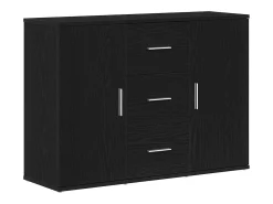 Aparador 91x29,5x65 cm derivados de madeira carvalho preto