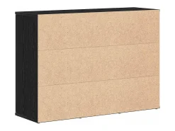 Aparador 91x29,5x65 cm derivados de madeira carvalho preto