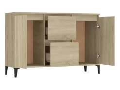 Aparador 102x35x70 cm derivados de madeira carvalho sonoma