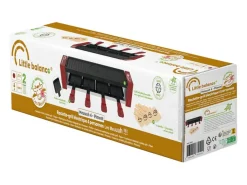 Aparelho de Raclette + Grill Little Balance 800W para 4 Pessoas - Superfície Antiaderente 50 cm, Panelinhas Cool Touch