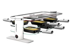 Aparelho de Raclette Lagrange 10 Pessoas 1200W - Design Contemporâneo - Fácil de Limpar - Manter Quente