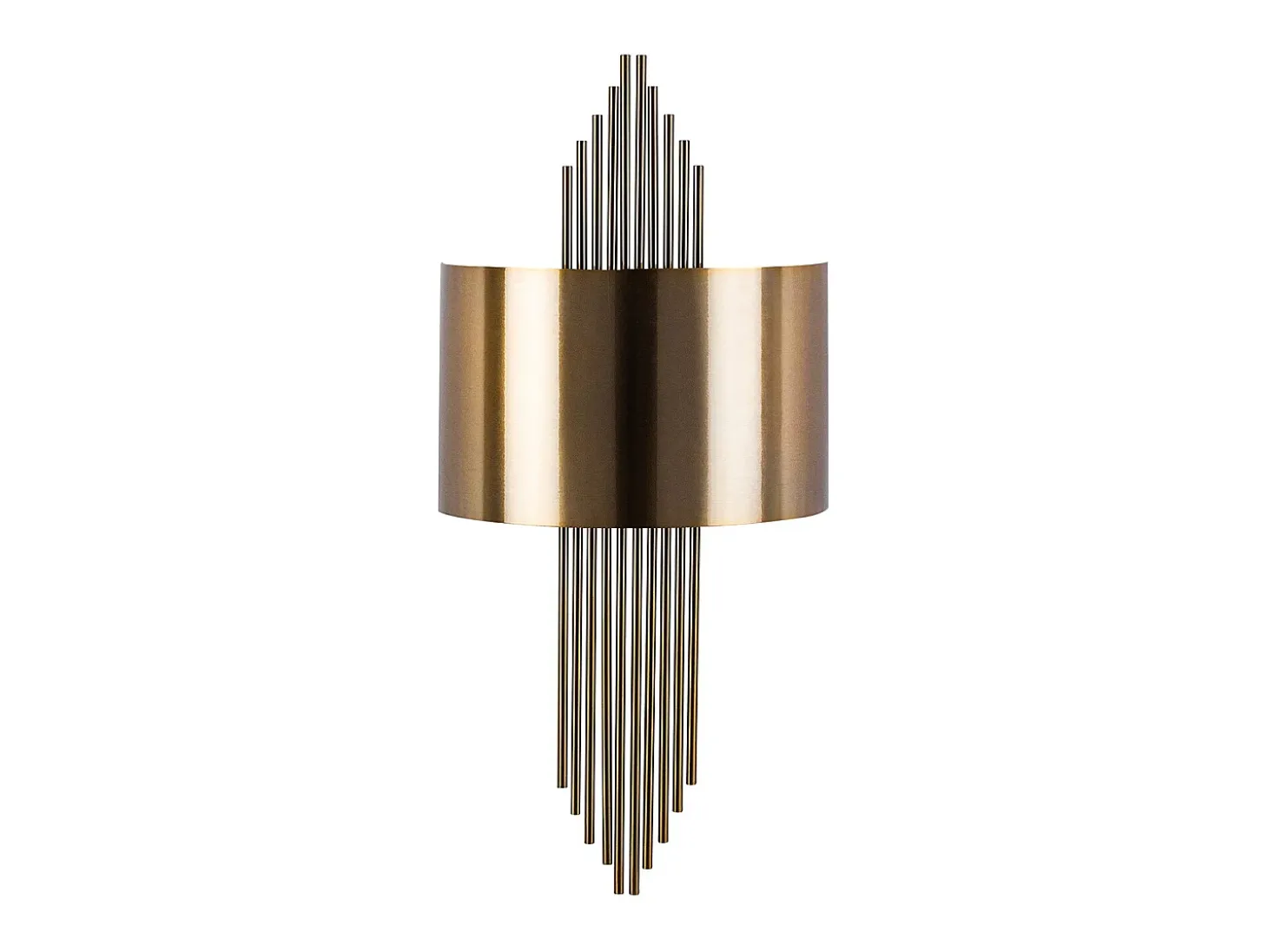 Aplique art déco metal dourado L22 x A75 cm SANGARIUS