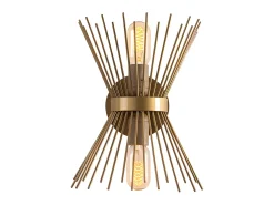 Aplique em metal - Candeeiro A. 33 cm - Dourado - KIRPI