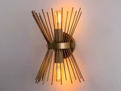 Aplique em metal - Candeeiro A. 33 cm - Dourado - KIRPI