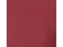 Apoio de pés 60x50x41 cm couro artificial vermelho tinto