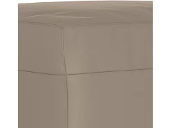 Apoio de pés 70x55x41 cm microfibra cinzento-acastanhado