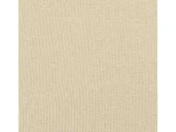 Apoio de pés 60x50x41 cm tecido cor creme