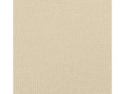 Apoio de pés 70x55x41 cm tecido cor creme