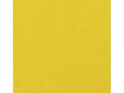 Apoio de pés 60x50x41 cm tecido amarelo-claro