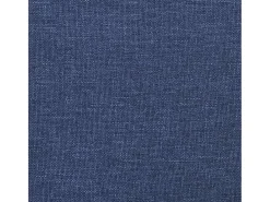 Apoio de pés 60x60x36 cm tecido azul
