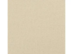 Apoio de pés 70x55x41 cm tecido cor creme