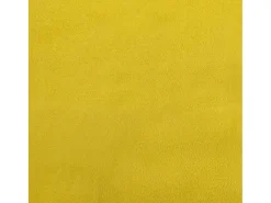 Apoio de pés 70x55x41 cm veludo amarelo